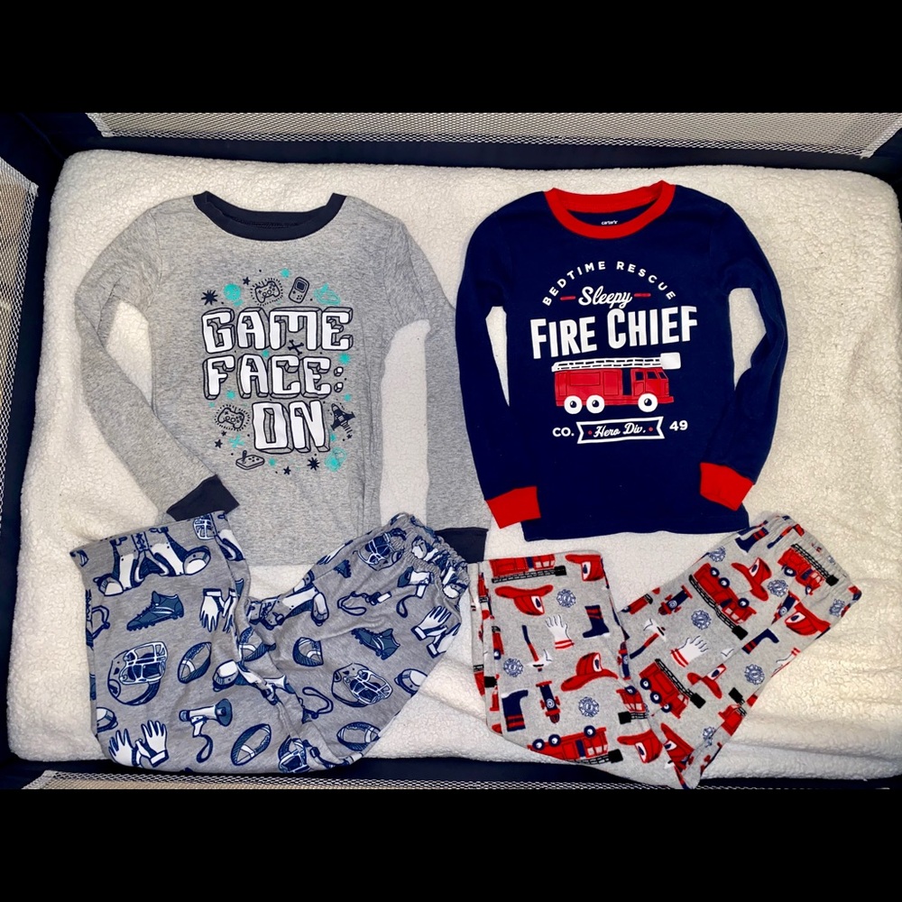 Carters Toddler Pajamas 5T/6T